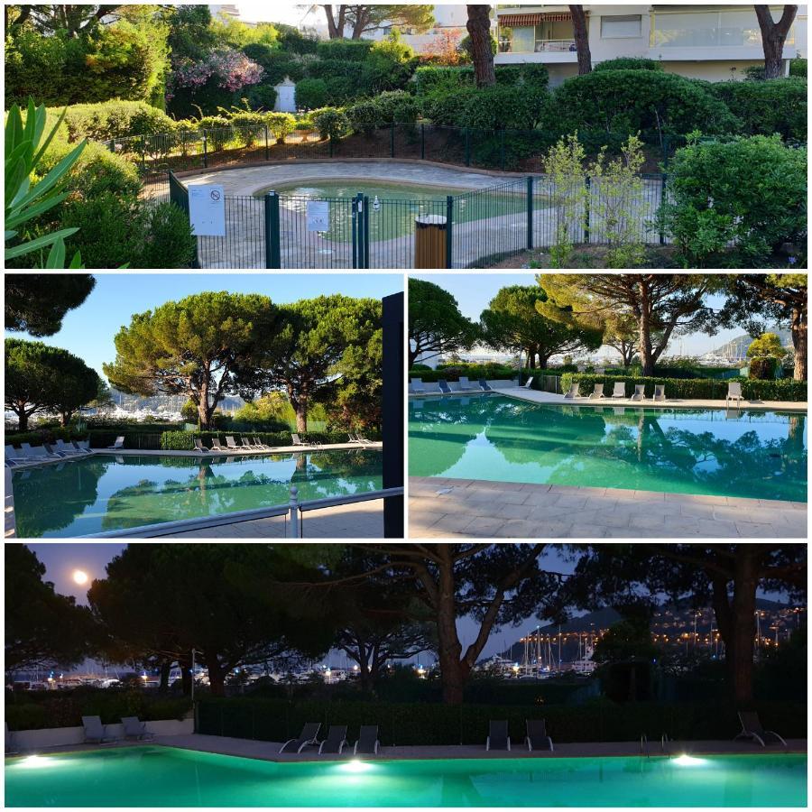 Garden And Beach Sea View Apartment Cannes Mandelieu Dış mekan fotoğraf